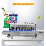 MODEL FR-770 KONVEYÖRLÜ TARİH KODLAMALI PASLANMAZ POŞET AĞZI YAPIŞTIRMA MAKİNESİ